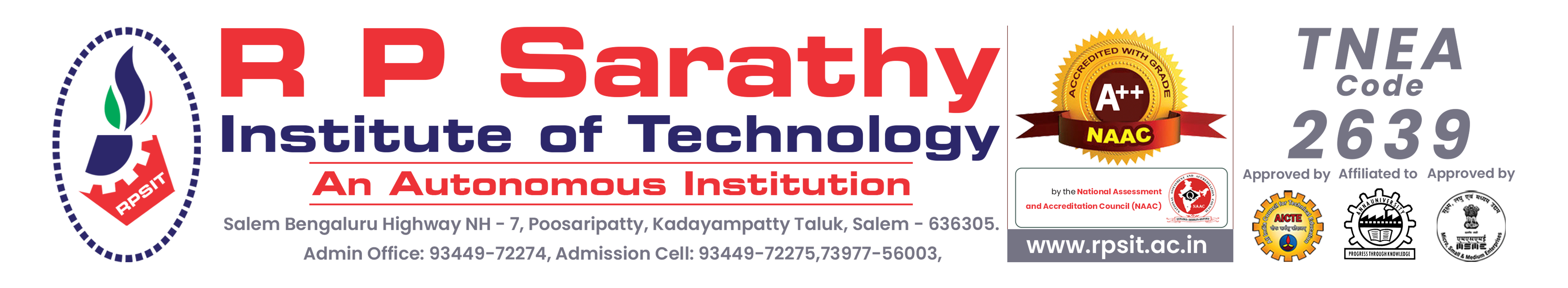 R P Sarathy institute of Technology, Salem